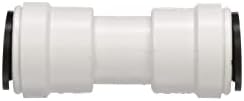 Watts AquaLock Plastic Push-to-Connect Union Coupling 1/2" CTS x 1/2" CTS