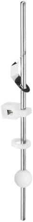 uxcell Lavatory Sink Drain Repair Kit, 304 Stainless Steel Center Ball Rods for Replacement Bathroom Sink Pivot Rod, 20cm Rod/17mm Ball