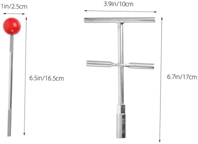 PartyKindom 1Set Stainless Steel Pipe Water Stopper Tool Kit Quick Repair Plumbing Accessory for Efficient Pipe Leak Prevention Pin for DIY Professional Use