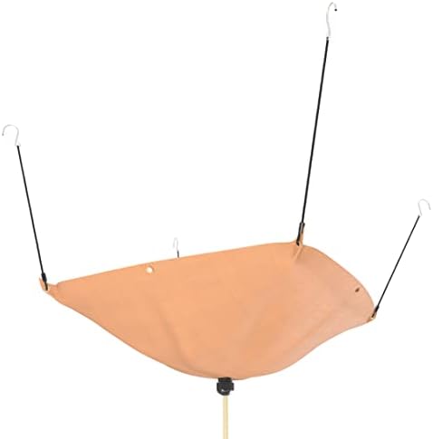 Heavy Duty Roof Leak Diverter Tarp Kit - 10x10 Ft Waterproof Ceiling Rain Catcher with Drainage System for Emergency Repairs & Rainwater Collection (Khaki)