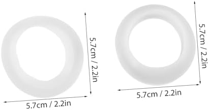 NUOBESTY 5pairs Thickened Kitchen Sink Sealing Gasket and Leak Drain Seals for Sinks and Basins Replacement Parts to Prevent Water Leakage