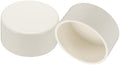 PATIKIL PVC Pipe End Caps, 2 Pack 3.5" Diameter Pipe Cover Cap Plug Adapter Socket Fittings for Build DIY Furniture Garden Shelf Water Line, White