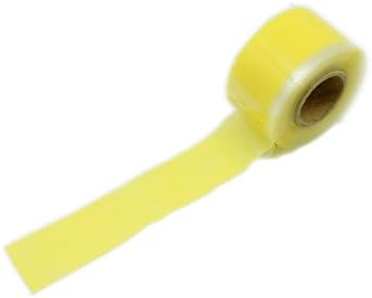 Autobahn88 Universal Hose Rescue Tape, Silicone Self fusing Repair Tape, 1" x 10ft, Pack of 2 - Yellow