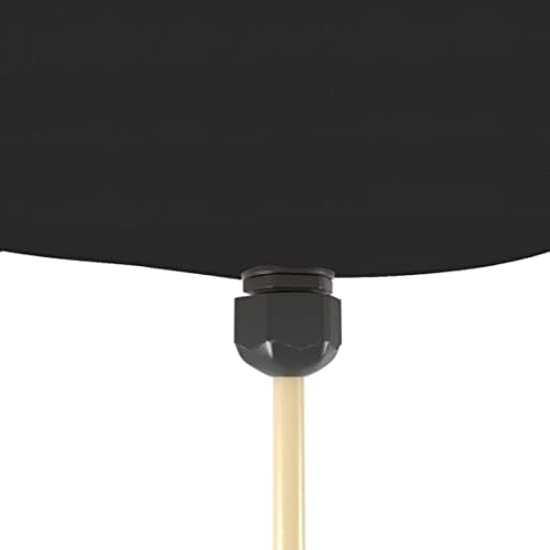 GARVIN Ceiling Leak Diverter Tarp, 5 x 5 ft Heavy Duty 420D Oxford Roof Leak Catcher Kit with 10 ft Drain Hose, Waterproof Rain Drip Diverter for Warehouse, Garage, Office, Black