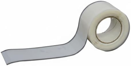 Watercraft Band Self Fusing Silicone Tape Sealant Wrap Grip Tape Repair Tape with Airtight Watertight Suitable for Boating Repairs Plumbing leaks, White