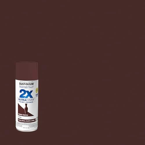 Rust-Oleum Painter's Touch 2X Ultra Cover Spray Paint, Satin French Truffle