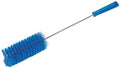 Vikan 2 5/8 in W Tube and Valve Brush, Medium, 13 1/2 in L Handle, 5 51/64 in L Brush, Blue 53703-1 Each
