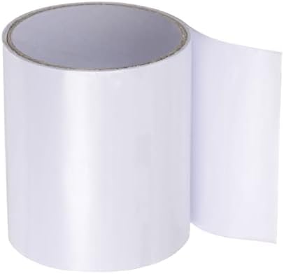 HARFINGTON Waterproof Patch Seal Tape 4" x5' Leak Repair Tape for Plastic Bucket/Basin Hoses Duct Pipes, White