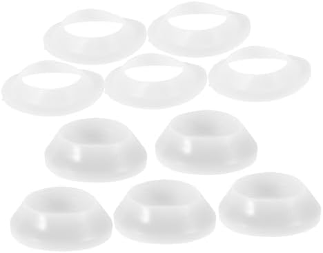 NUOBESTY 5pairs Thickened Kitchen Sink Sealing Gasket and Leak Drain Seals for Sinks and Basins Replacement Parts to Prevent Water Leakage