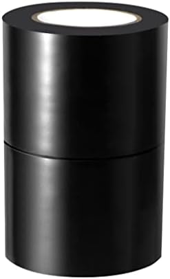 Maveek 2 Rolls Electrical Tape 2 Inch PVC Waterproof Repair Insulation Tape Roll Black Colored, for Outdoor Pipes or Windows in Winter Cold Weather, Self Adhesive Garage Door Workshop Tool Bag | Heavy Duty Vinyl Insulation & Auto Repair Tape, Waterproo...