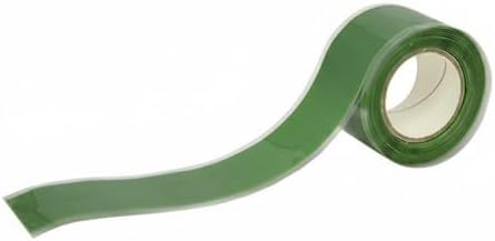 Watercraft Band Self Fusing Silicone Tape Sealant Wrap Grip Tape Repair Tape with Airtight Watertight Suitable for Boating Repairs Plumbing leaks, Green