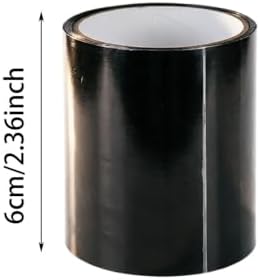 Self Silicone Tape for Emergency Pipe Hose Leak Electrical Insulation & Hole Sealing Strong Rubber Sealant Wrap for Indoor Outdoor Applications (Black, One Size)