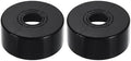 uxcell 2Pcs Wall Split Pipe Flanges, 1.18" Thick Plastic Cuttable Escutcheon Plate Plumbing Cover Fit 0.8"/1"/1.3" OD for Water Pipe Faucet Decoration, Black