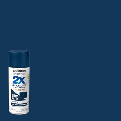 Rust-Oleum Painter's Touch 2X Ultra Cover Spray Paint, Evening Navy