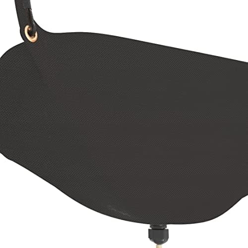 GARVIN Ceiling Leak Diverter Tarp, 5 x 5 ft Heavy Duty 420D Oxford Roof Leak Catcher Kit with 10 ft Drain Hose, Waterproof Rain Drip Diverter for Warehouse, Garage, Office, Black