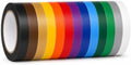 GGR Supplies CVT-536 Rainbow Vinyl Floor Marking Tape, 1/2 x 36 Yards | Dance Floor Tape; Gym Lane Marking; Vehicle and Boat Pinstriping; Write-On Color Coding; Conformable, Water and Oil Resistant