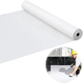 Contouring Polyester Roof Reinforcement Fabric White, 40 in x 162 ft Elastomeric Roof Coating, Roofing Tool and Fabric Sealer to Reinforce Strength for Roofs