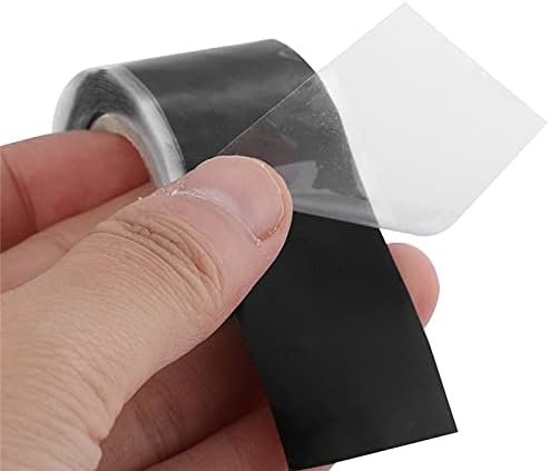 1.5/3M Multi-Purpose Self-Adhesive Strong Black Rubber Silicone Repair Waterproof Bonding Tape Rescue Self Fusing Wire (Color : Gray Tape, Size : 150cm x 2.5cm)