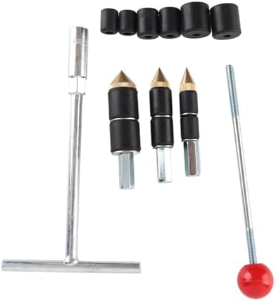 Pipe Water Stopper Kit Water Stop Needle Repair Plumbing Tool Kit with Wrench Stainless Steel High Heatresistant Hot Melt Waterstop Needle for Walls Watersealing