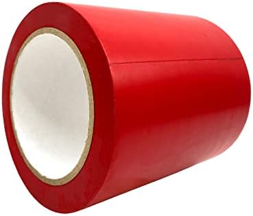 WOD VTC365 Red Vinyl Pinstriping Tape, 5 inch x 36 yds. for School Gym Marking Floor, Crafting, & Stripping Arcade1Up, Vehicles and More