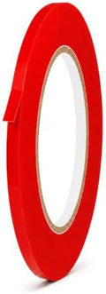 GGR Supplies CVT-536 Red Vinyl Floor Marking Tape, 1/4 x 36 Yards | Dance Floor Tape; Gym Lane Marking; Vehicle and Boat Pinstriping; Write-On Color Coding; Conformable, Water and Oil Resistant