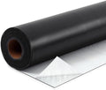 Pushglossy 1 Roll EPDM Rubber Roofing Membrane 50 Mil, 19.6" x 20 Ft, Black