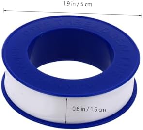 30Pcs 12Mm X 0.075Mm PTFE Thread Seal Tape Duct Tape Plumbers High Temperature Resistant for Plumbing Pipe Thread Sealing and Leak Prevention