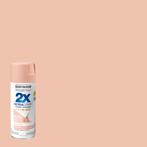 Rust-Oleum Painter's Touch 2X Ultra Cover Spray Paint, Rustic Pink