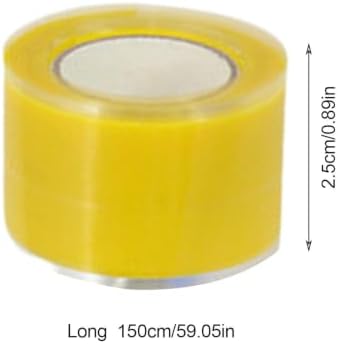 Self Fusing Silicone Tape Self-Adhesive Plumbing Sealing | Automotive Repair Tape for Plumbers Electricians Technicians Handymen Gardeners Athletes Home Garage Basement Workshop Gym