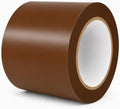 GGR Supplies CVT-536 Brown Vinyl Floor Marking Tape, 4 x 36 Yards | Dance Floor Tape; Gym Lane Marking; Vehicle and Boat Pinstriping; Write-On Color Coding; Conformable, Water and Oil Resistant