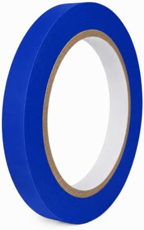 GGR Supplies CVT-536 Dark Blue Vinyl Floor Marking Tape, 1/2 x 36 Yards | Dance Floor Tape; Gym Lane Marking; Vehicle and Boat Pinstriping; Write-On Color Coding; Conformable, Water and Oil Resistant