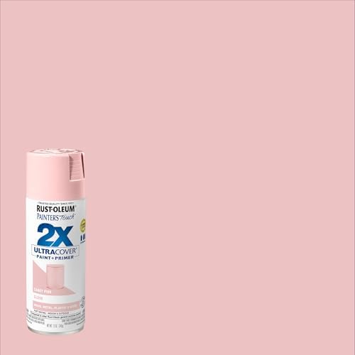 Rust-Oleum Painter's Touch 2X Ultra Cover Spray Paint, Gloss Candy Pink