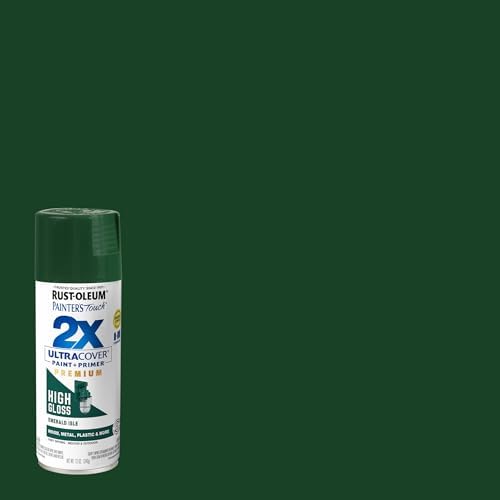 Rust-Oleum Painter's Touch 2X Ultra Cover Spray Paint, Emerald Isle