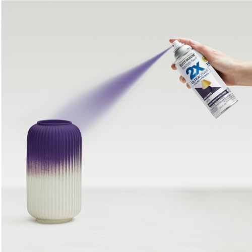 Rust-Oleum Painter's Touch 2X Ultra Cover Spray Paint, Satin Deep Purple