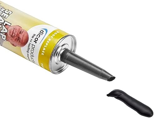 Dicor 551LSB-1 HAPS-Free NON-Leveling Lap Sealant - 10.3 Oz, Black, Secure, Ideal for RV Roofing, Maintenance, Repair, Appliance Application