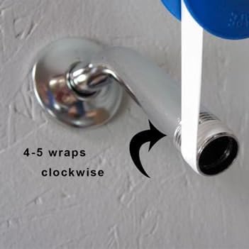 Thread Seal Tape 60" Thread Roll Bulk | White | Pipe Repair Sealing and Plumbing Installation Wrap (50)