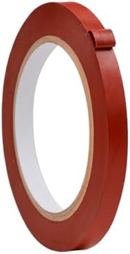 WOD VTC365 Terracotta Vinyl Pinstriping Tape, 3/8 inch x 36 yds. for School Gym Marking Floor, Crafting, & Stripping Arcade1Up, Vehicles and More