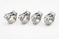 Autobahn88 T-Bolt Clamp, for Hose OD= 1.28-1.4" (32-35mm), for Fuel Pump, Filter, Hose, Plumbing (Pack of 4)