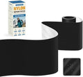 KING MOUNTAIN Self Adhesive Nylon Fabric Repair Tape, 4×63 Inches, Quick Down Jacket Repair Patch, Waterproof Outdoor Gear Patch Kit for Tent,Backpacks,Umbrella, Gloves, Sleeping Bag (Black）