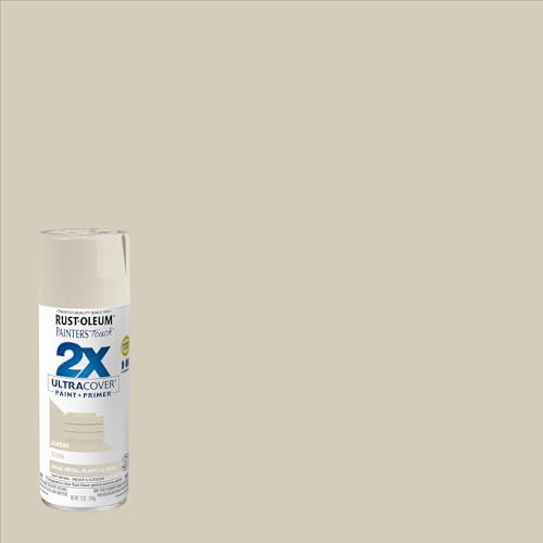 Rust-Oleum Painter's Touch 2X Ultra Cover Spray Paint, Gloss Almond