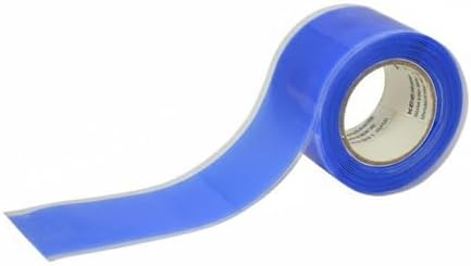 Watercraft Band Self Fusing Silicone Tape Sealant Wrap Grip Tape Repair Tape with Airtight Watertight Suitable for Boating Repairs Plumbing leaks, Blue