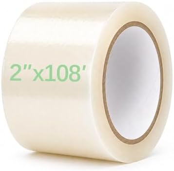 vensovo Greenhouse Covering Plastic Repair Tape - 6 mil Thickness 2″x108′ Garden Green House Sheeting, Plastic Polyethylene Film Repair Tape