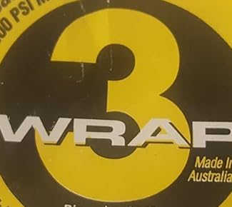 Three Pack - Mill-Rose WRAP 3 Yellow Gas Line PTFE Thread Tape, 1/2 Inch x 260 Inch, Full Density, PFOA Free, UL Listed