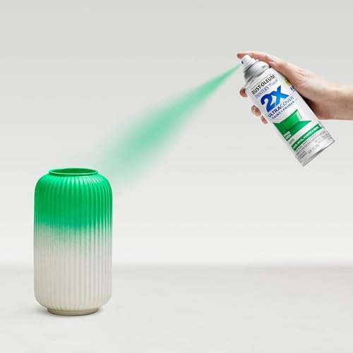 Rust-Oleum 334055 Painter's Touch 2X Ultra Cover Spray Paint, 12 oz, Gloss Spring Green (Pack of 4)