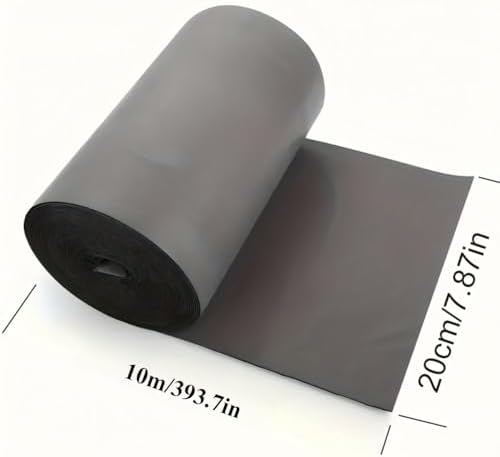 Waterproof Sealant Tape Self Adhesive Rubberized Asphalt Tape for RV Roof Metal Roof Corrugated Roof Leak Repair UV Resistant Heavy Duty Waterproofing Membrane (Gray, 393.7 InX 7.87 in)