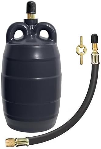 DILIGUALA Inflatable Pipe Plug Balloon with 13.7 Inch Quick-Install Rubber Extension Hose, Water Shut Off Tool for Pipe Repair, Closed Water Testing & Sealing and Testing of Sewer Pipes (2 inch R)