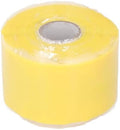 Cosiki Self Fusing Silicone Tape, Black Leak Seal Tape, Pipe Repair Wrap with 2.5mpa Tensile Strength, 50C to 260C, Ideal for Emergency Pipe Repair & Hose Fixation, 1.97inx16.4ft (Yellow)