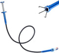 Flexible Grabber Tool, Magnetic 4-Claw Gripper (24", Blue)