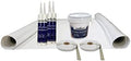 EPDM Kit | 8.5 ft Wide X 25 ft Long | RV Rubber Roof Kit | RV Camper Trailer Rubber Roof Repair | Membrane Glue and Caulk