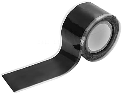 1.5/3M Multi-Purpose Self-Adhesive Strong Black Rubber Silicone Repair Waterproof Bonding Tape Rescue Self Fusing Wire (Color : Gray Tape, Size : 150cm x 2.5cm)
